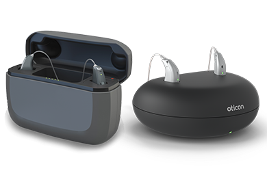 AGX Rechargeable Hearing Aids with Chargers